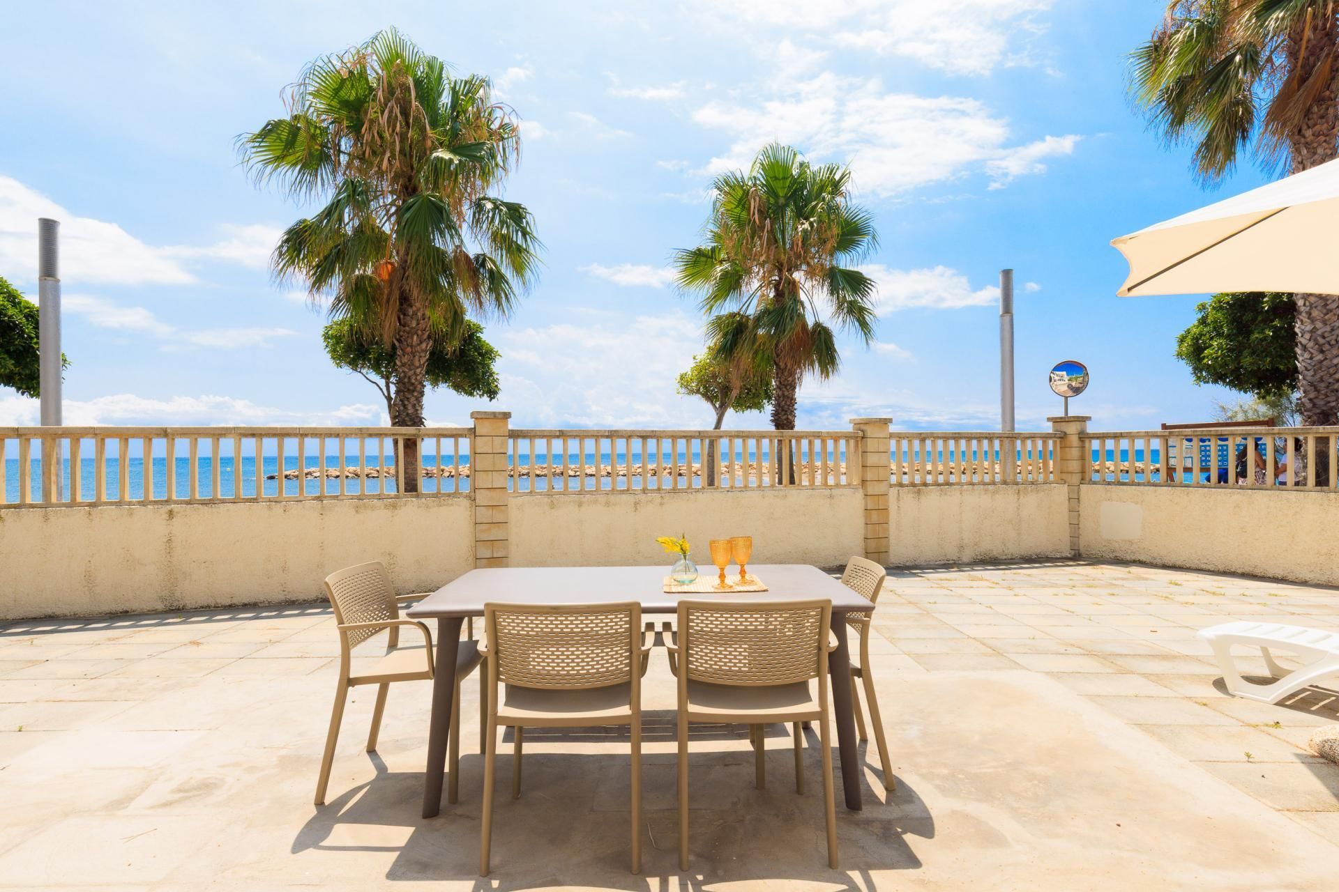 Terrace of Flat for sale in Cambrils  with Heating, Furnished and Oven