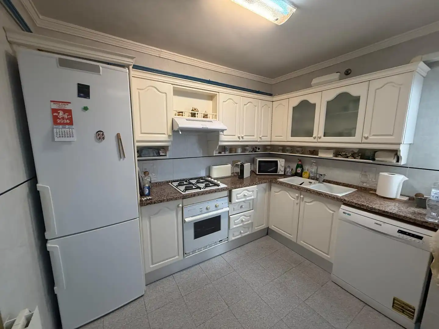 Küche von Wohnungen zum Verkauf in Calafell mit Heizung, Privatgarten und Terrasse