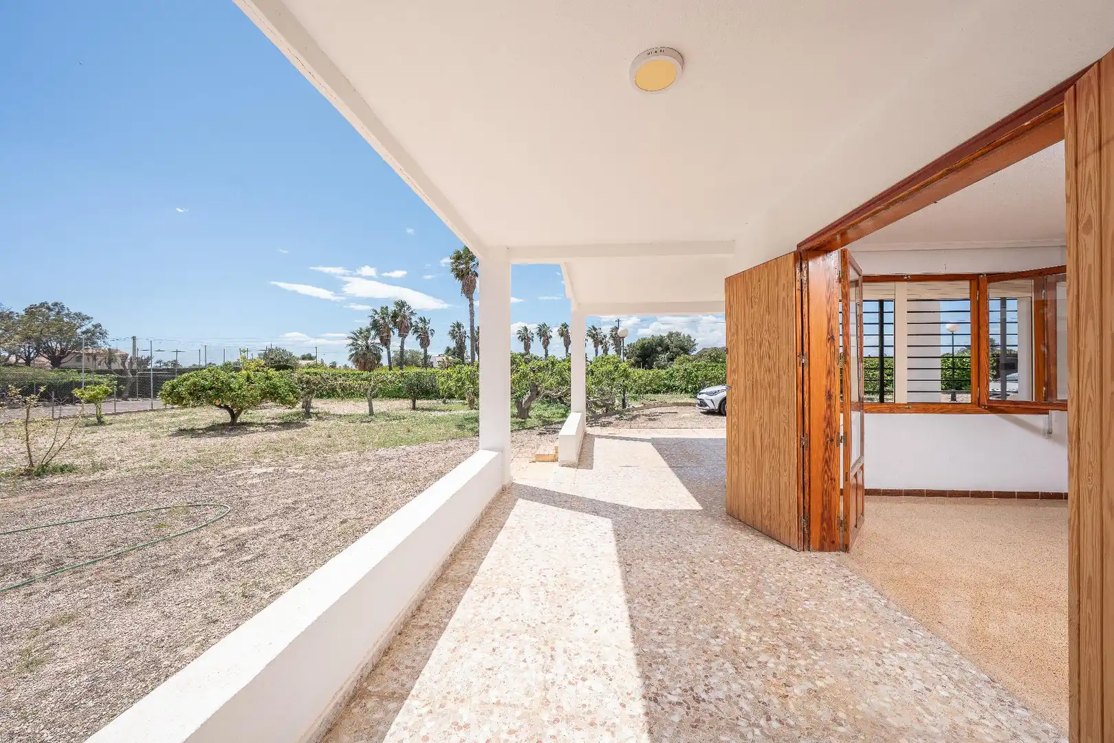 Terrassa de Casa o xalet en venda en Elche / Elx amb Jardí privat, Terrassa i Piscina