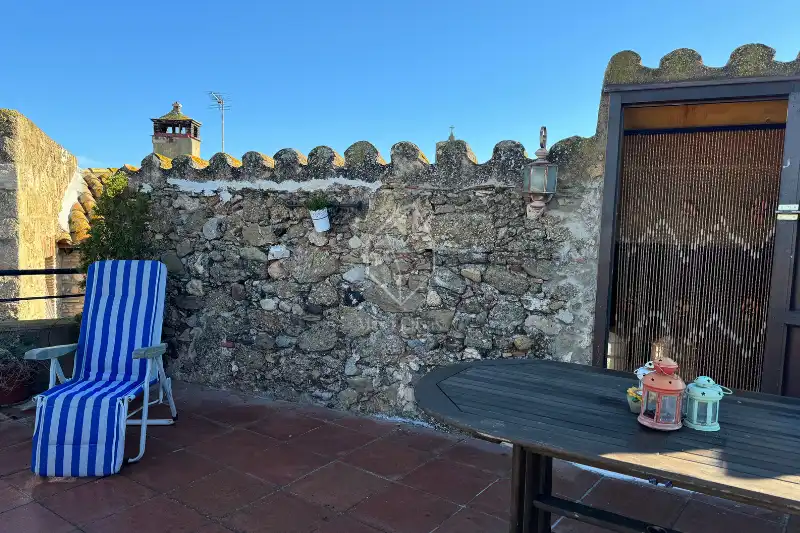 Terrassa de Casa o xalet en venda en La Tallada d'Empordà amb Terrassa, Traster i Piscina comunitària