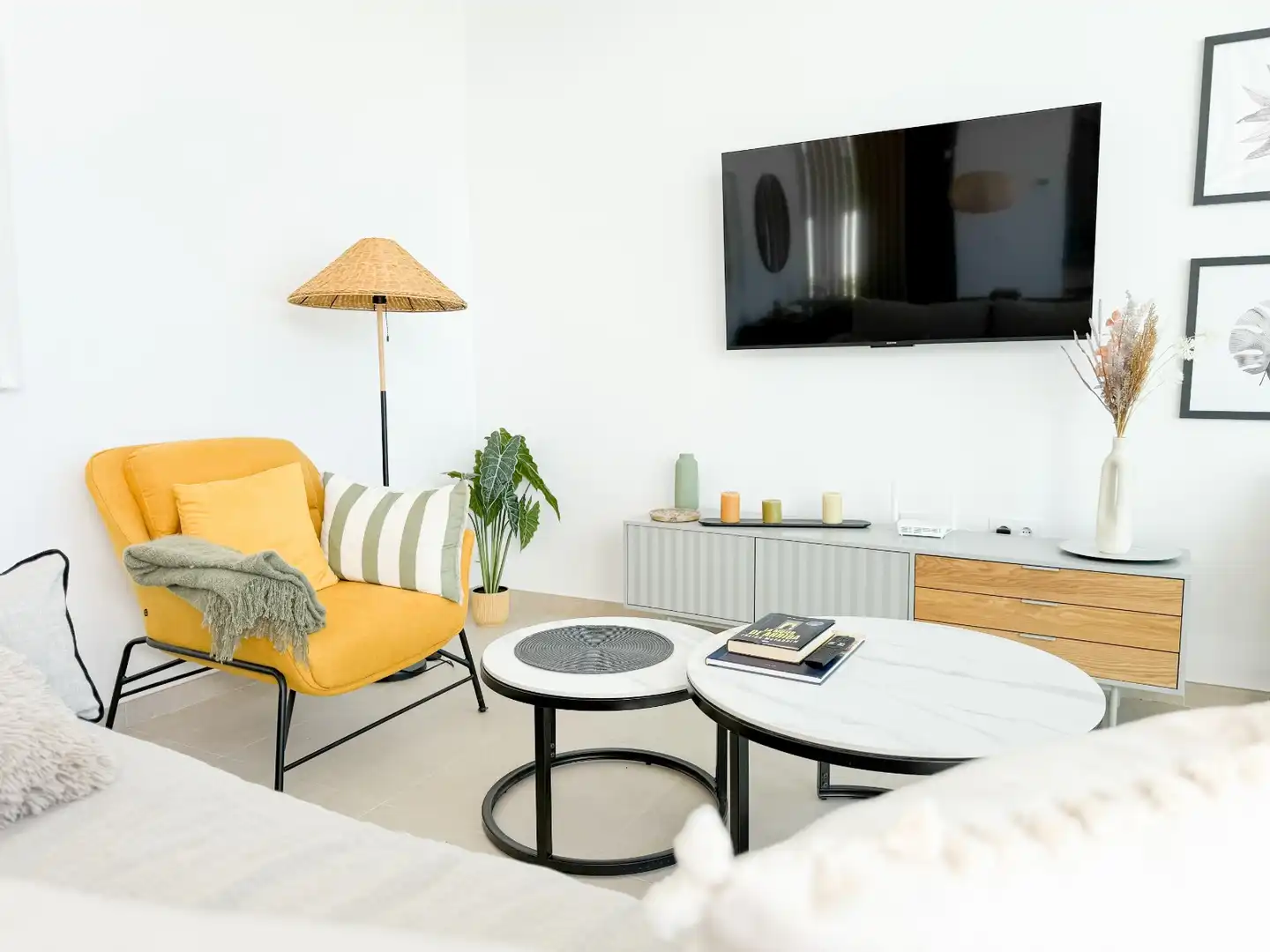 Living room of Houses for sale in Pulpí  with Air Conditioner, Private garden and Terrace