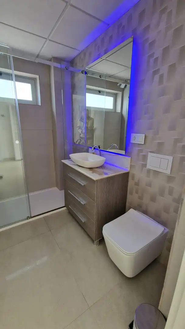 Bany de Apartament en venda en Finestrat amb Aire condicionat, Calefacció i Jardí privat