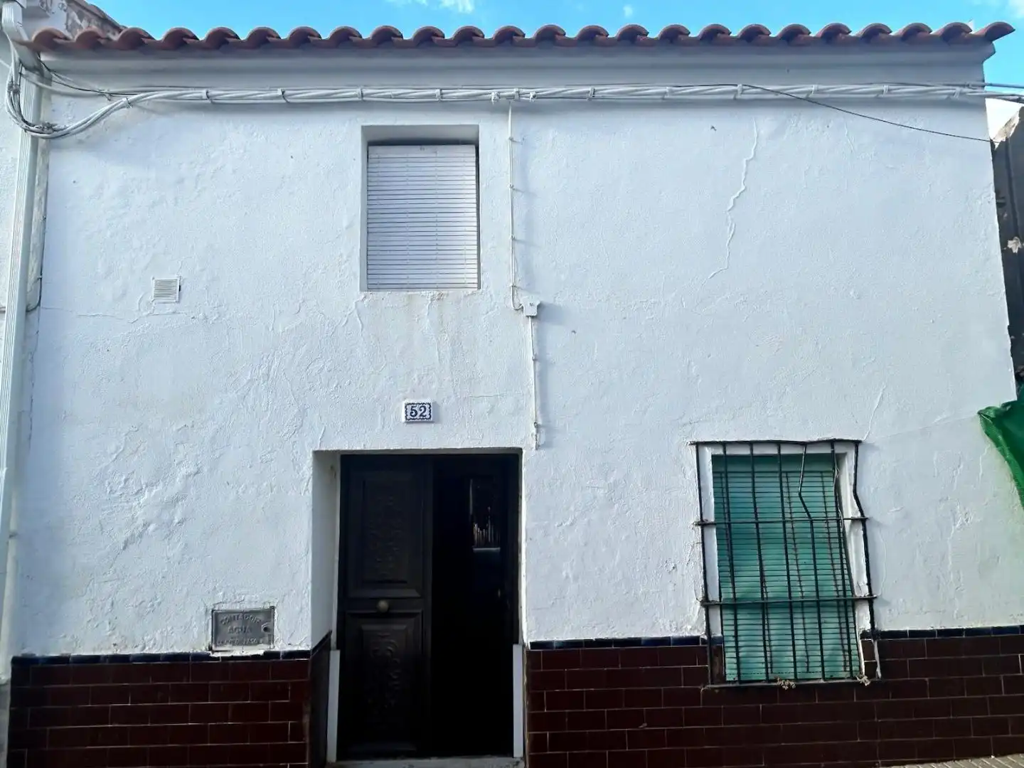 Vista exterior de Casa o xalet en venda en Montemolín