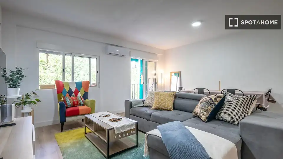 Sala de estar de Piso de alquiler en Campanar