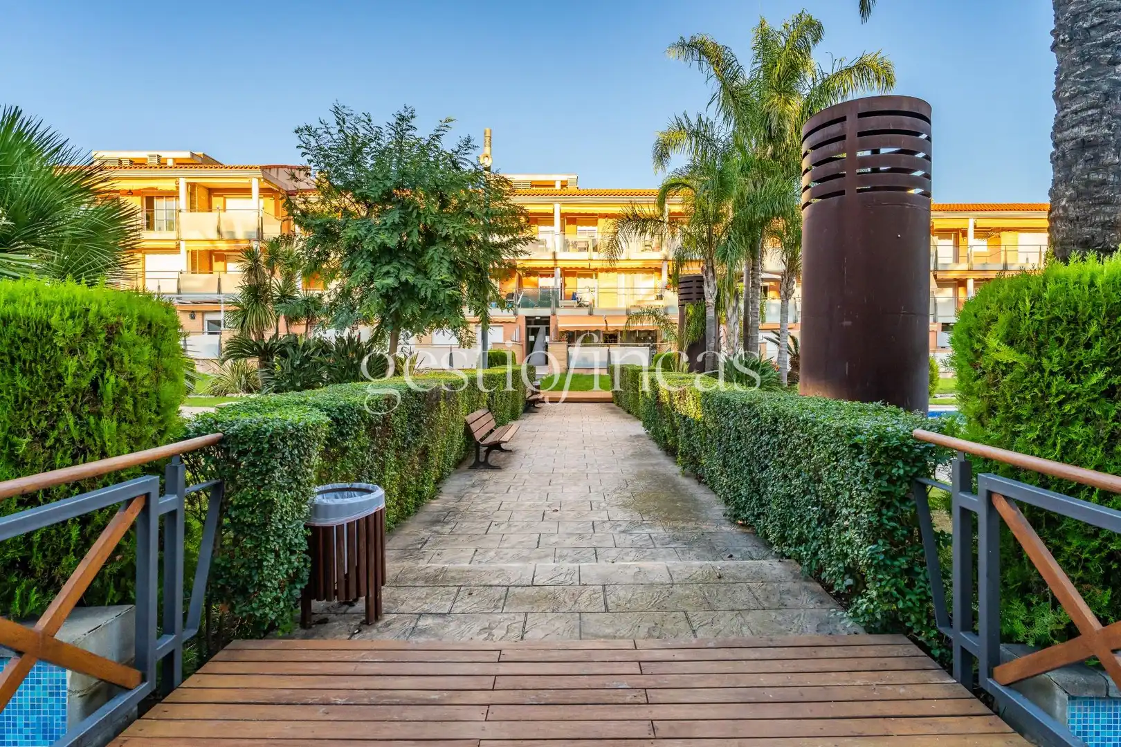 Exterior view of Flat for sale in Cambrils  with Air Conditioner, Heating and Private garden