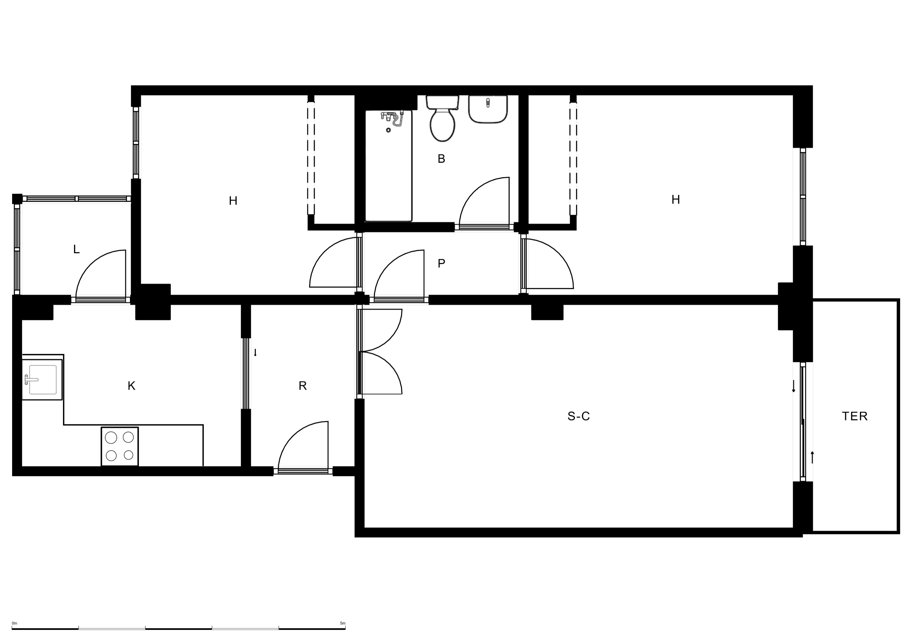 Flat for sale in Málaga Capital  with Terrace, Swimming Pool and Oven