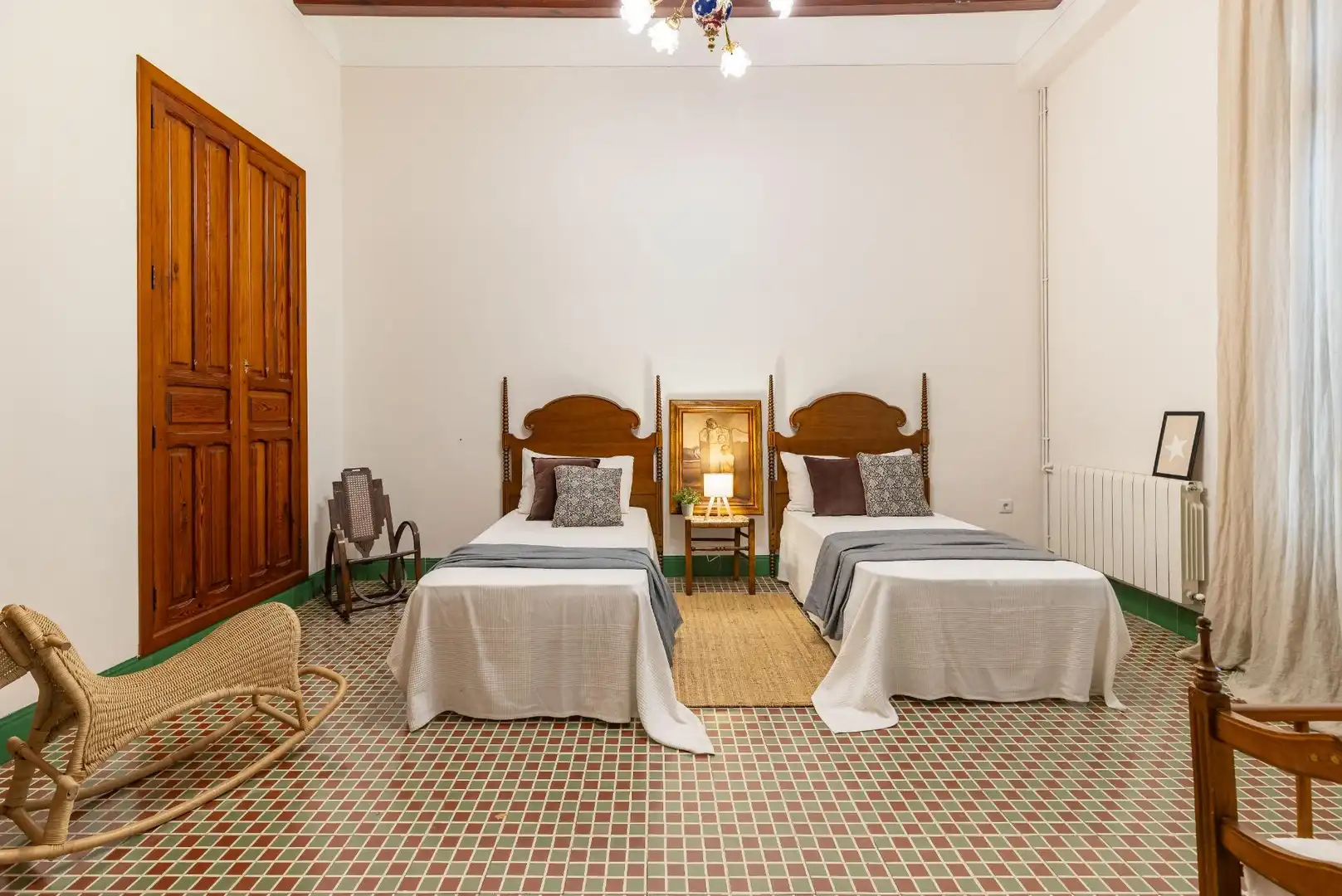 Bedroom of Houses for sale in Xàtiva  with Air Conditioner, Private garden and Terrace