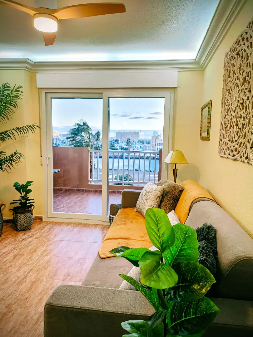 Living room of Apartments for sale in La Manga del Mar Menor  with Air Conditioner, Heating and Terrace