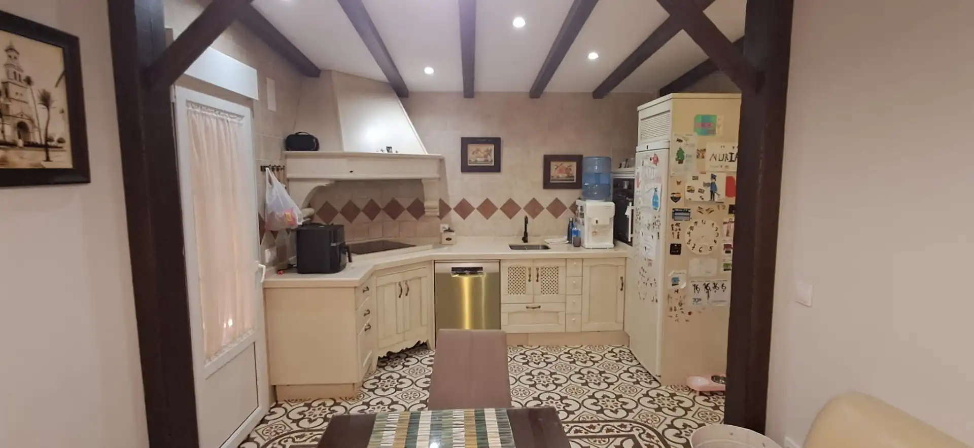 Cocina de Casa adosada en venta en Utrera con Aire acondicionado, Trastero y Balcón