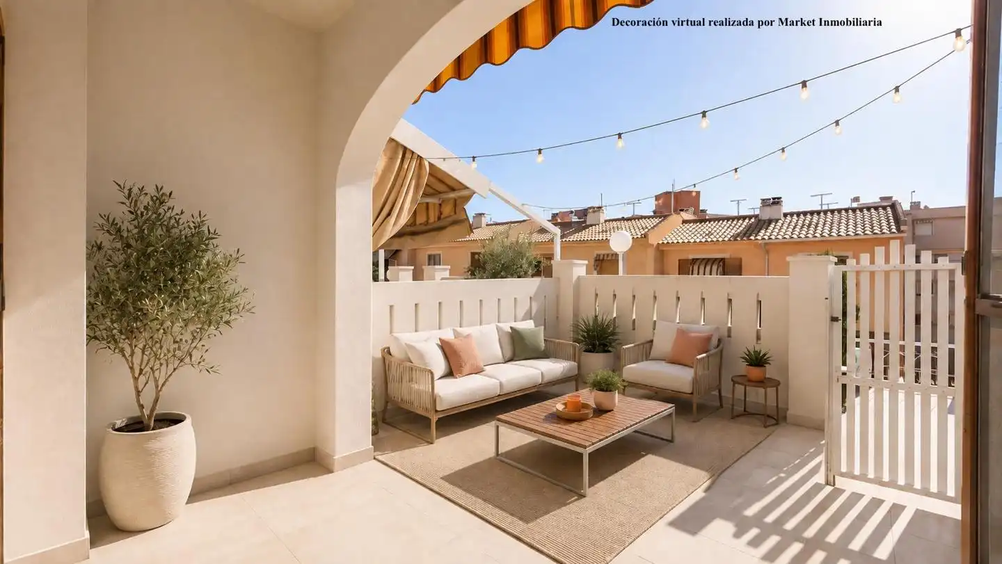 Terrace of Detached homes for sale in Elche / Elx  with Terrace, Storage room and Swimming Pool