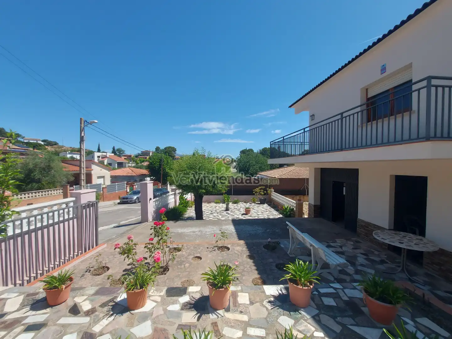Vista exterior de Casa o xalet en venda en Piera amb Jardí privat, Terrassa i Piscina