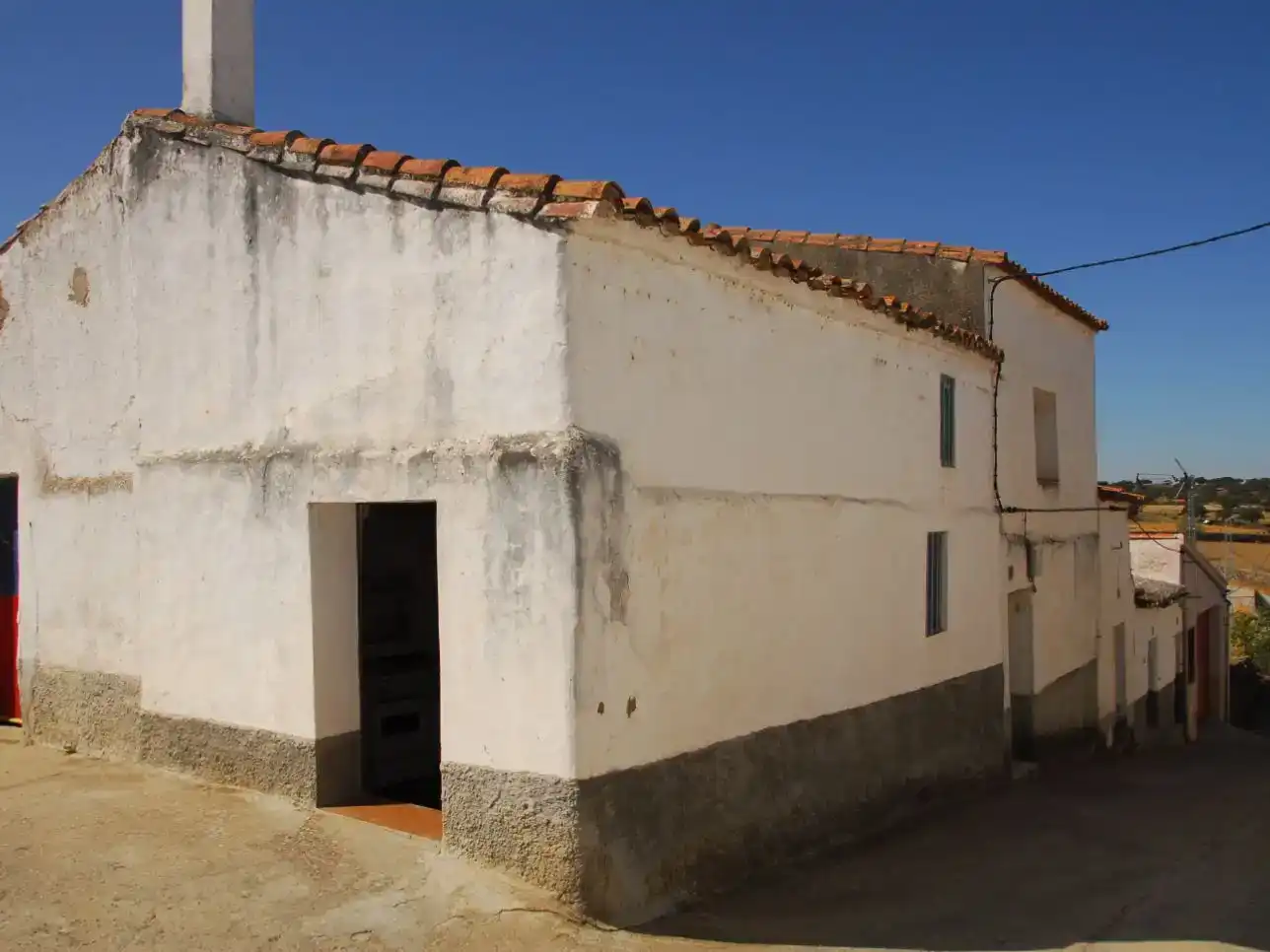 Vista exterior de Casa adosada en venda en Torrejón el Rubio