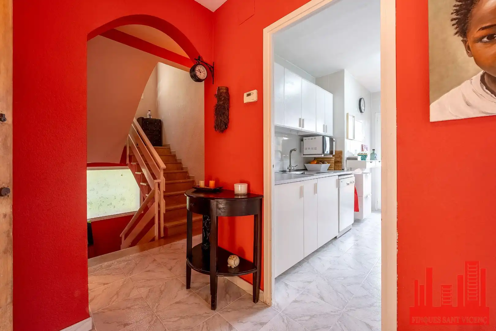Cocina de Casa o chalet en venta en Vallirana con Aire acondicionado, Calefacción y Piscina