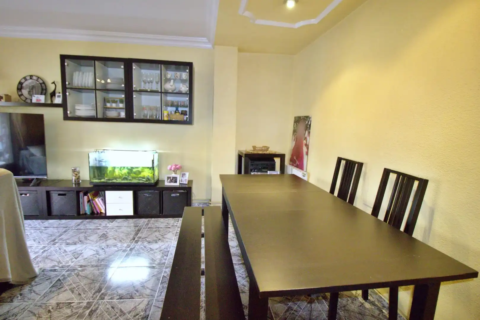 Esszimmer von Wohnung zum Verkauf in Elche / Elx mit Klimaanlage, Heizung und Balkon