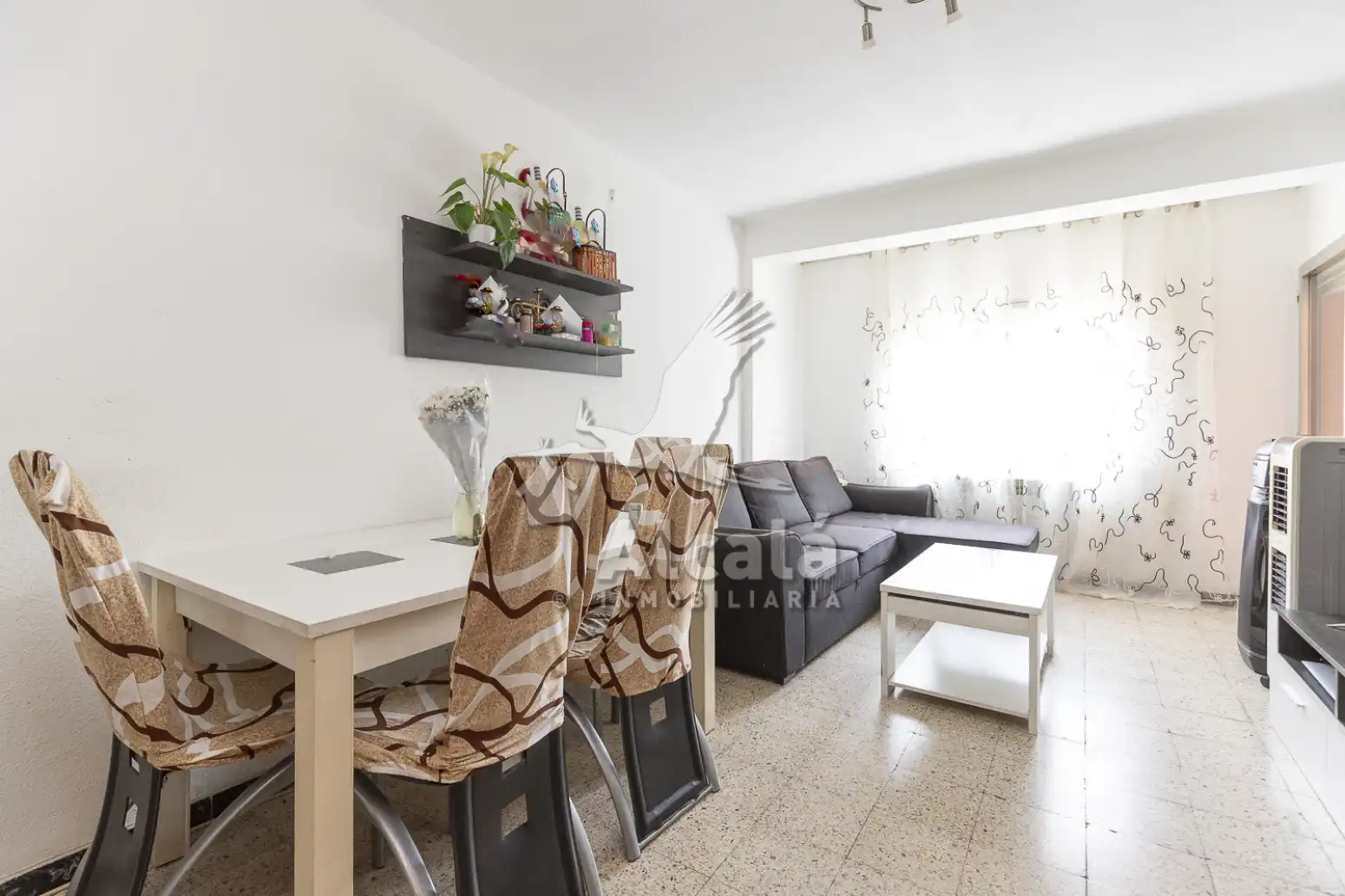 Sala de estar de Piso en venta en Alcalá de Henares con Calefacción y Terraza