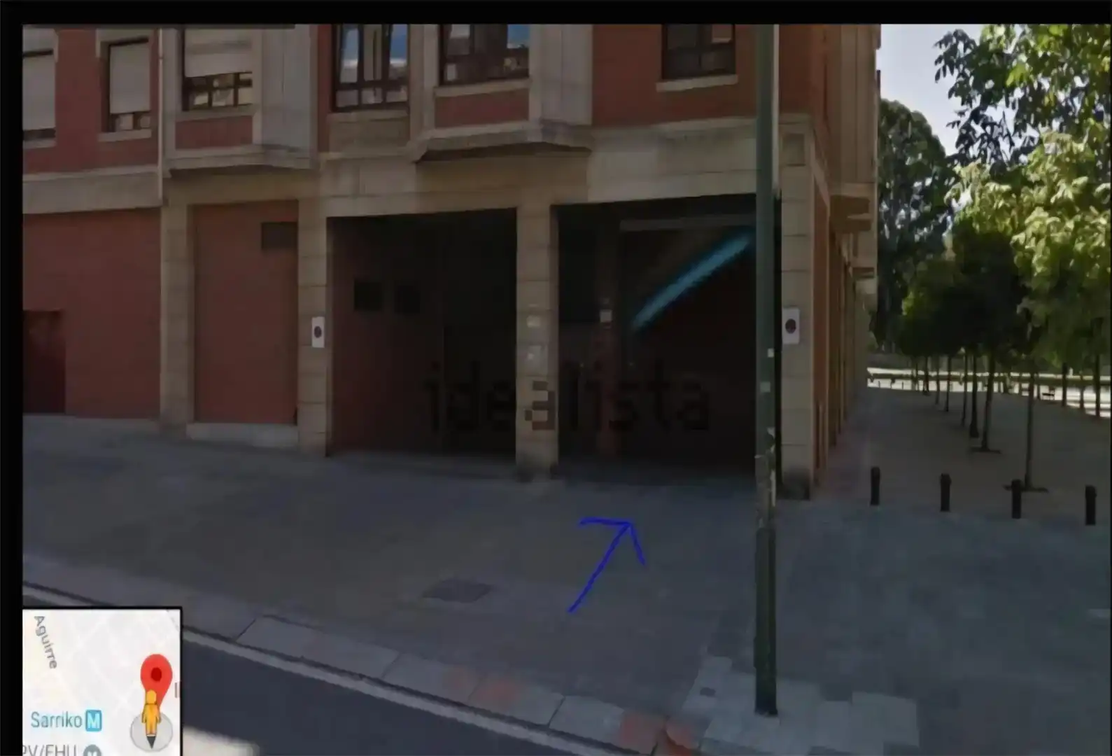 Vista exterior de Garatge de lloguer en Bilbao 