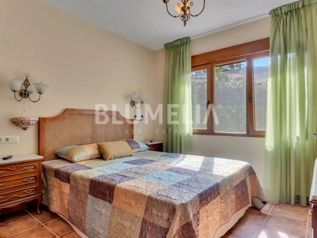Bedroom of Houses for sale in Dénia  with Air Conditioner, Private garden and Terrace
