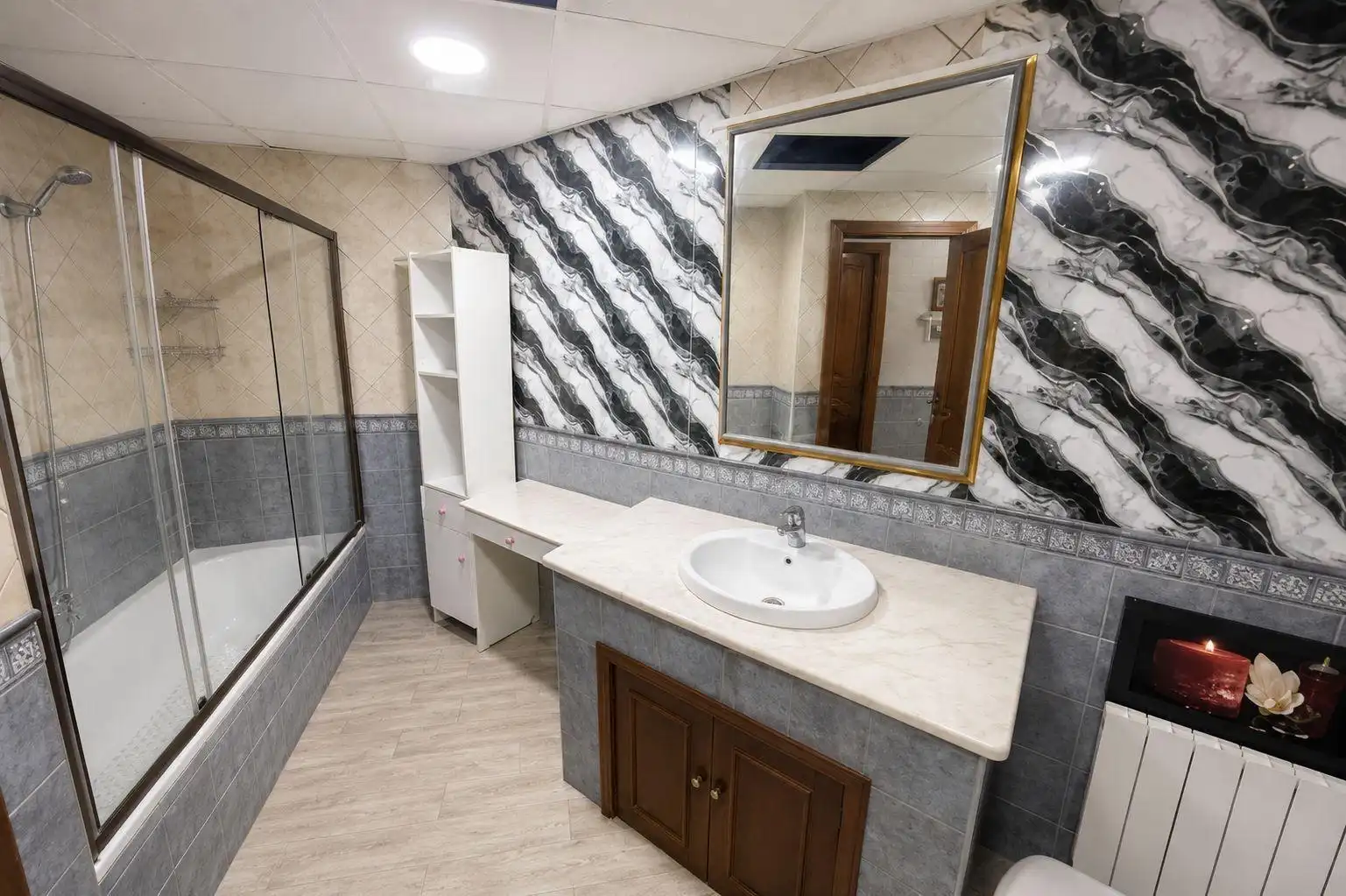 Baño de Casa adosada en venta en Seseña con Aire acondicionado, Calefacción y Trastero