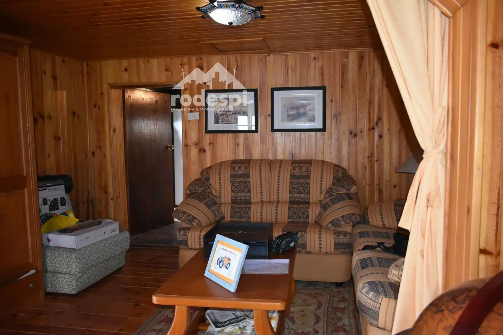 Living room of Houses for sale in Crecente  with Heating, Terrace and Storage room