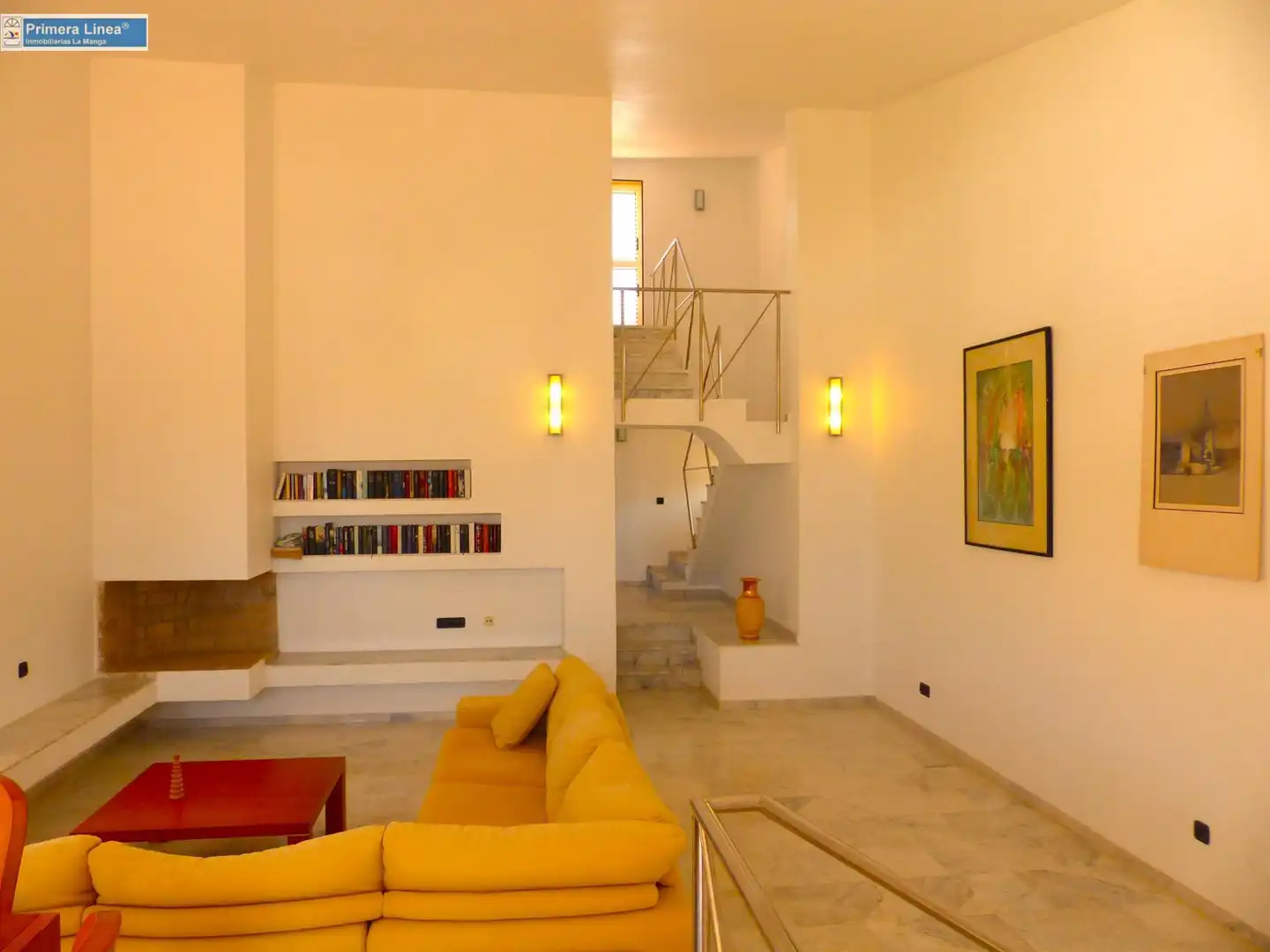 Sala de estar de Casa o chalet en venta en La Manga del Mar Menor con Jardín privado, Terraza y Trastero