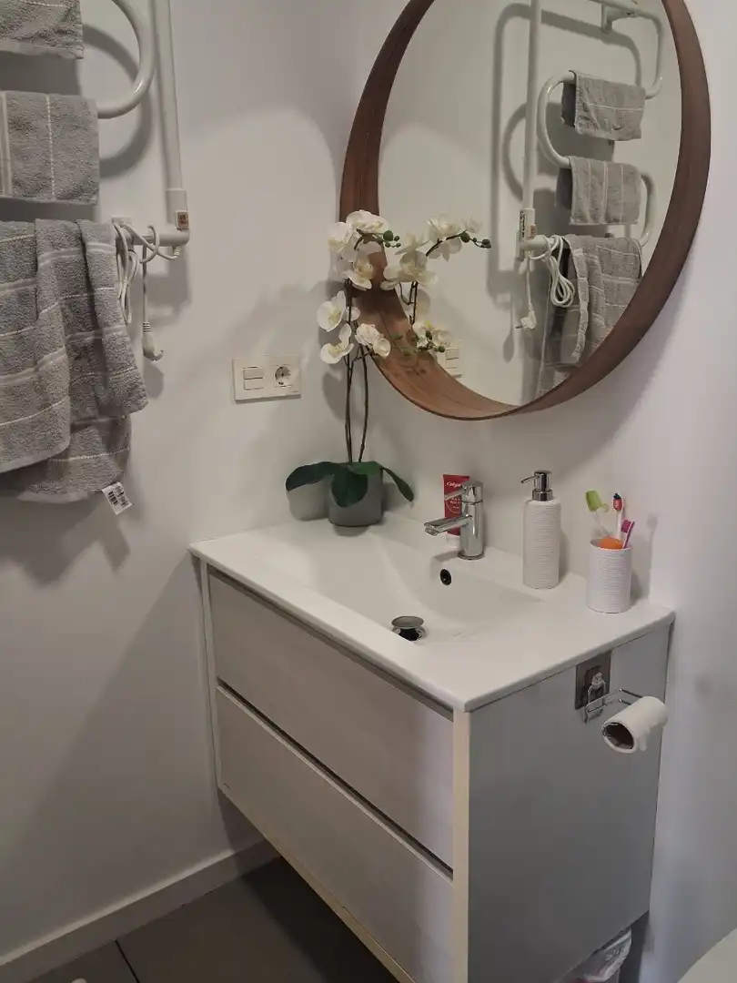 Bathroom of Attic for rent in Pilar de la Horadada  with Air Conditioner, Terrace and Furnished