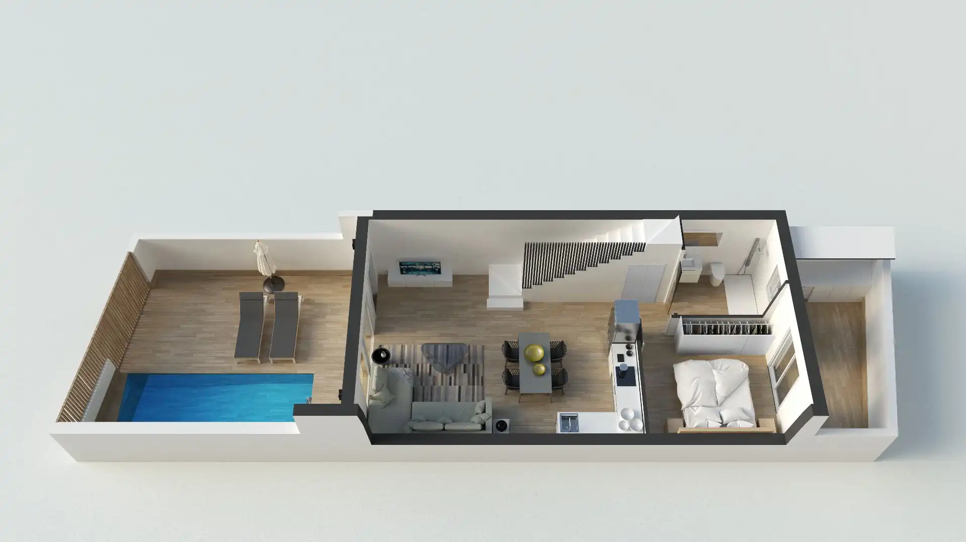 Appartement compact avec piscine à vendre à Los Cuarteros, imagen 13