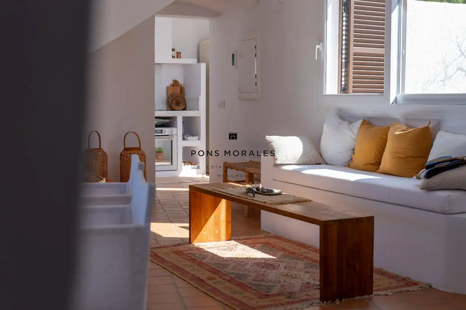 Sala de estar de Casa o chalet en venta en Ciutadella de Menorca con Aire acondicionado, Calefacción y Jardín privado