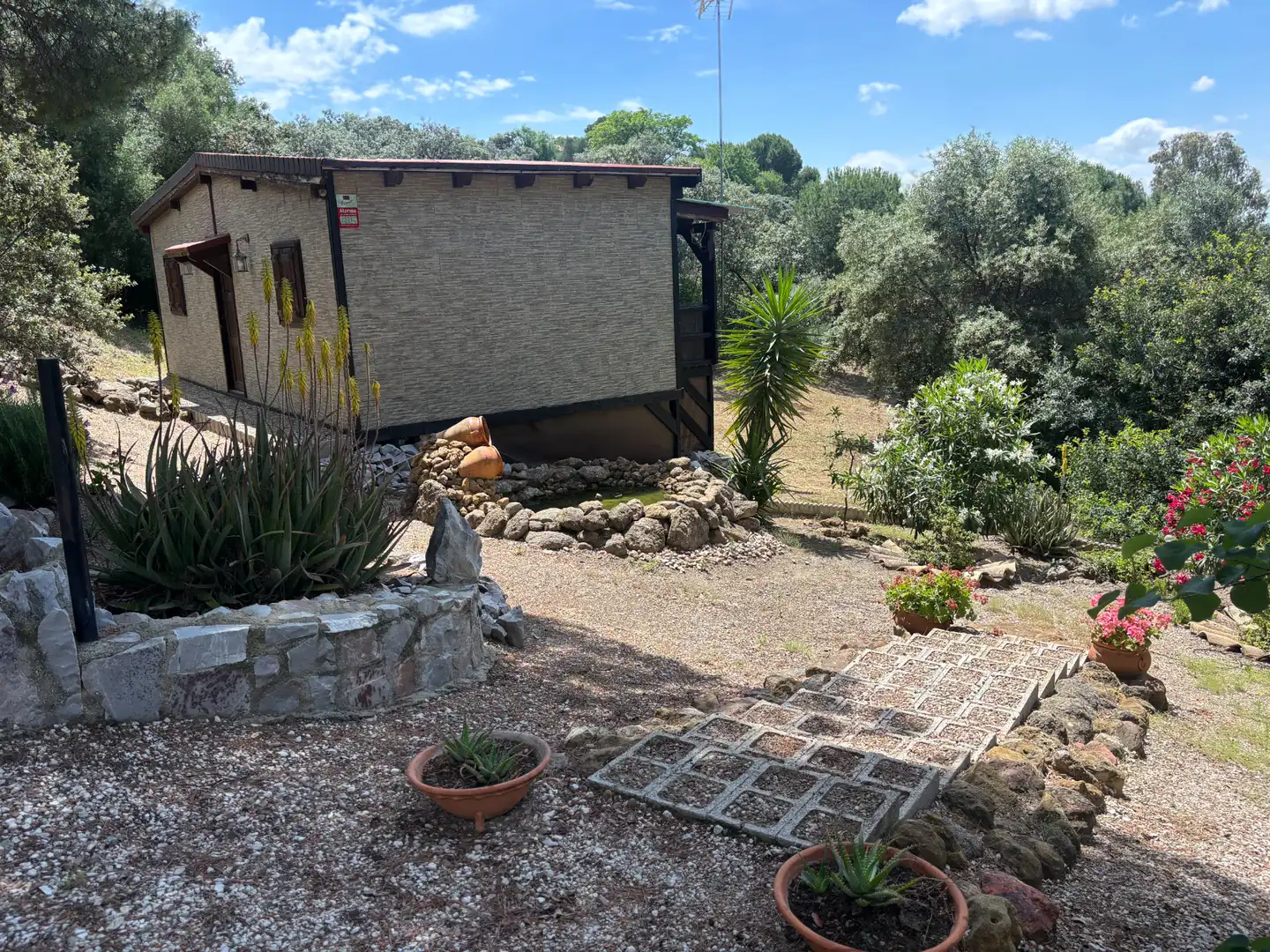 Jardí de Finca rústica en venda en Andújar amb Aire condicionat, Jardí privat i Piscina
