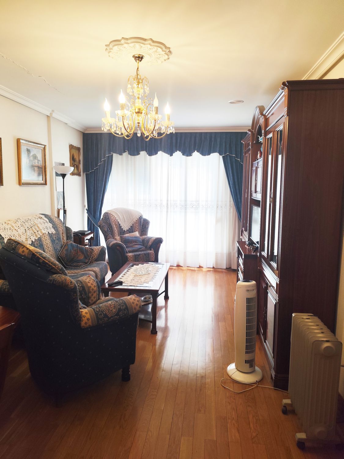 Living room of Flat for sale in Palencia Capital  with Heating and Storage room