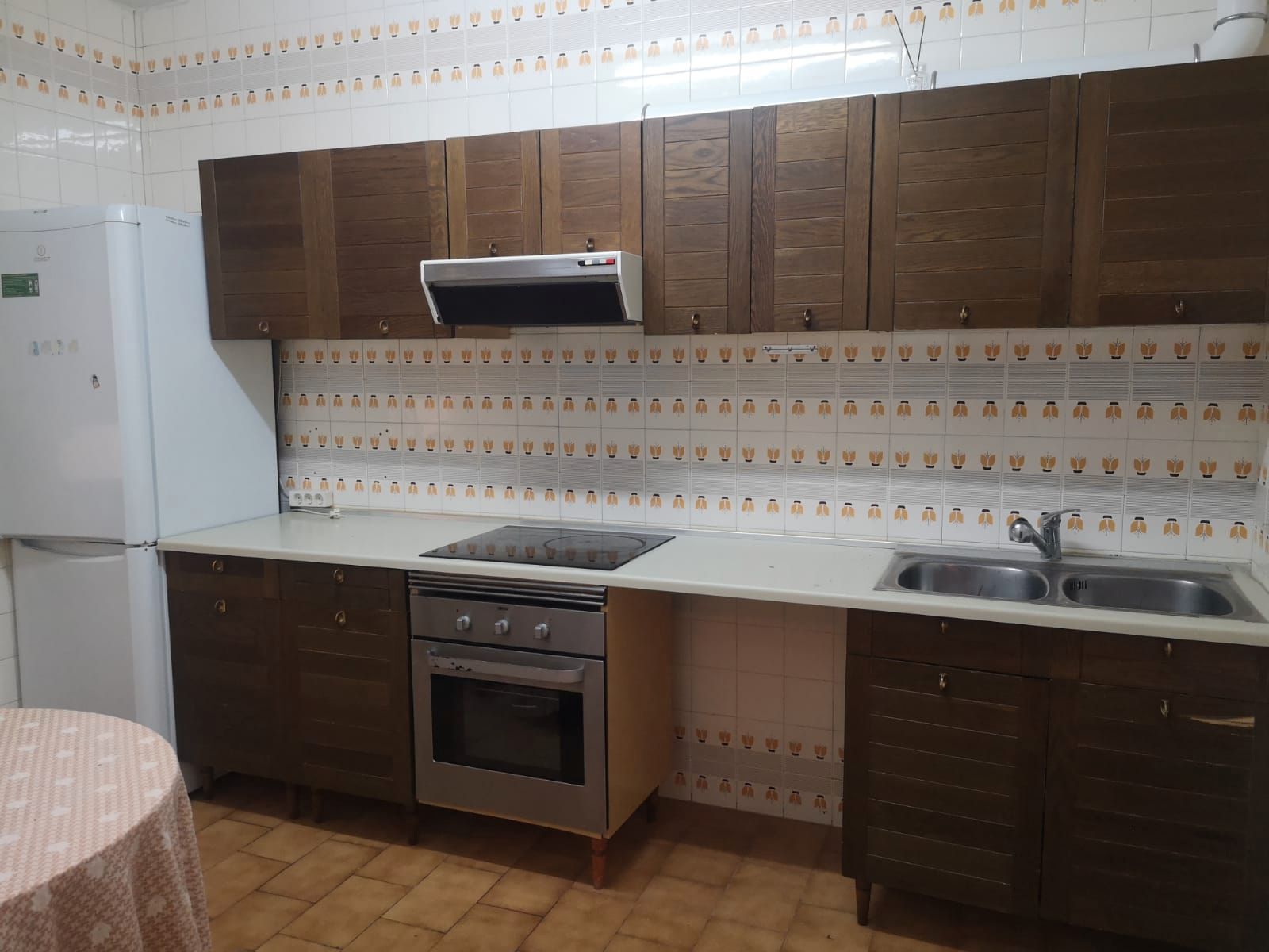Kitchen of Flat for sale in  Logroño  with Heating, Furnished and Balcony