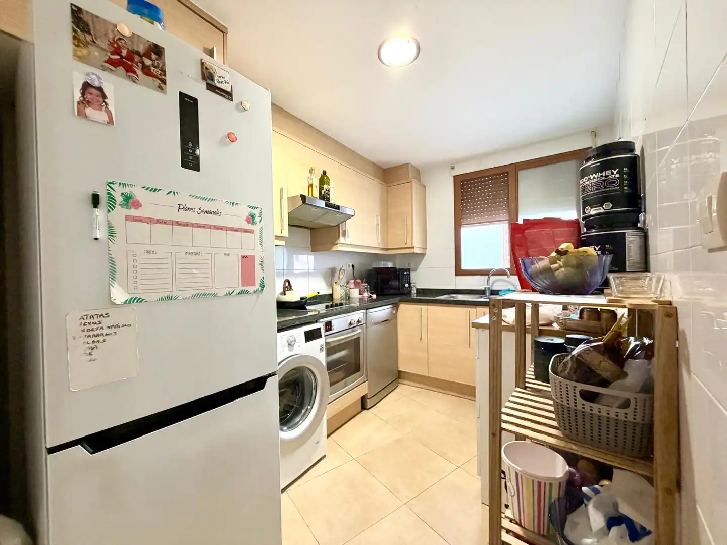 Küche von Wohnung zum Verkauf in Canet d'En Berenguer mit Klimaanlage, Heizung und Ofen
