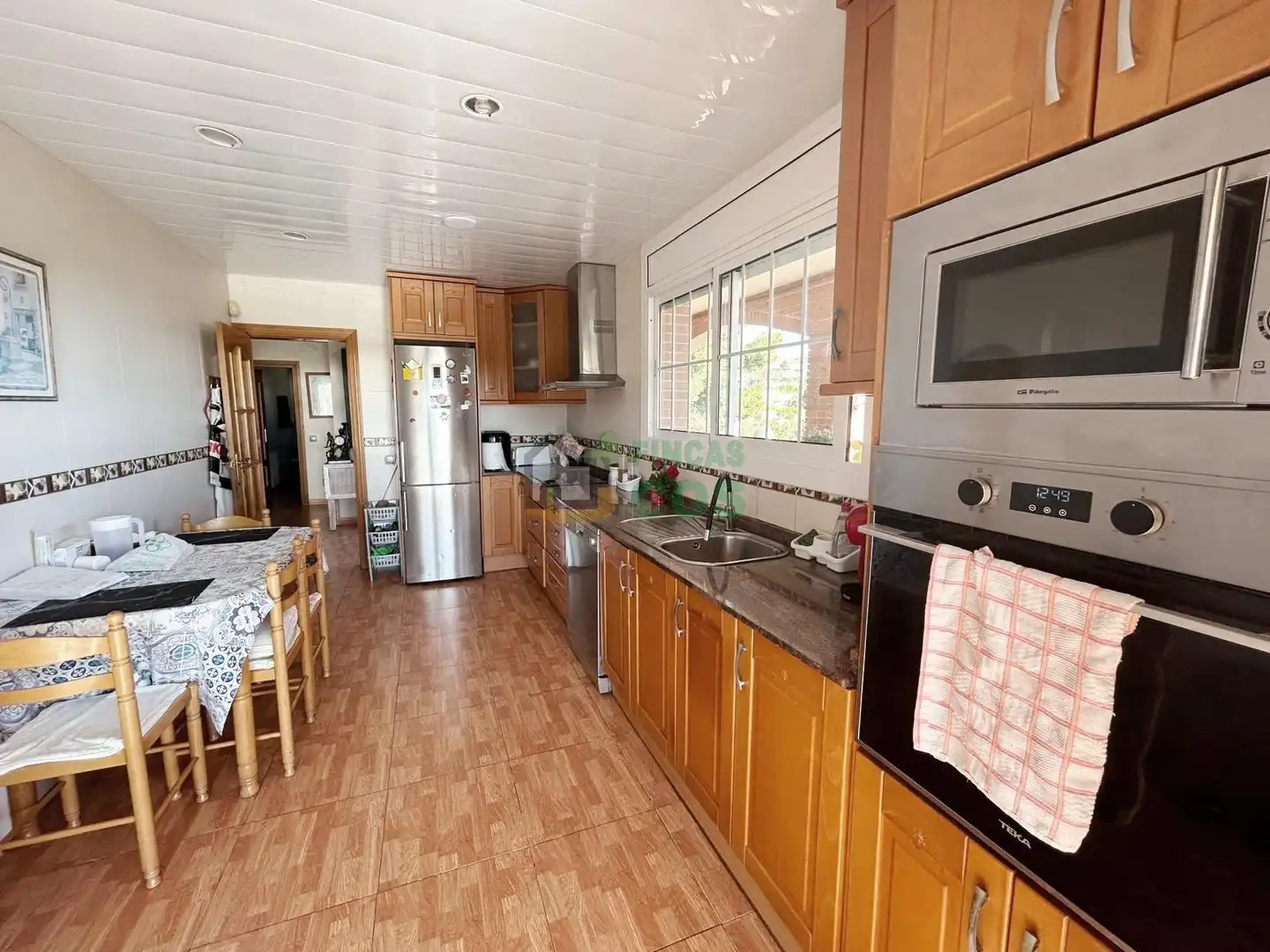 Cocina de Casa o chalet en venta en Cunit con Calefacción, Jardín privado y Terraza