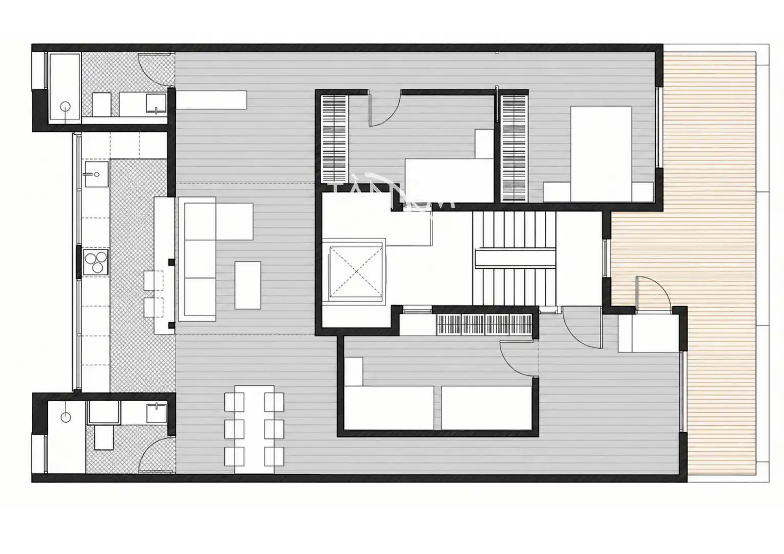 Penthouse with lift for sale in Entença, imagen 37
