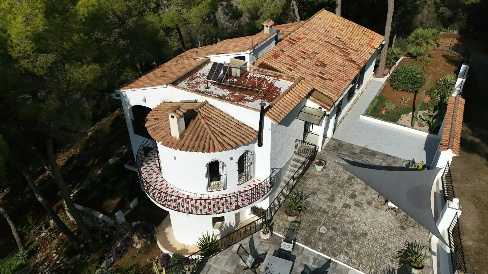 Vista exterior de Casa o chalet en venta en Gandia con Jardín privado, Terraza y Piscina