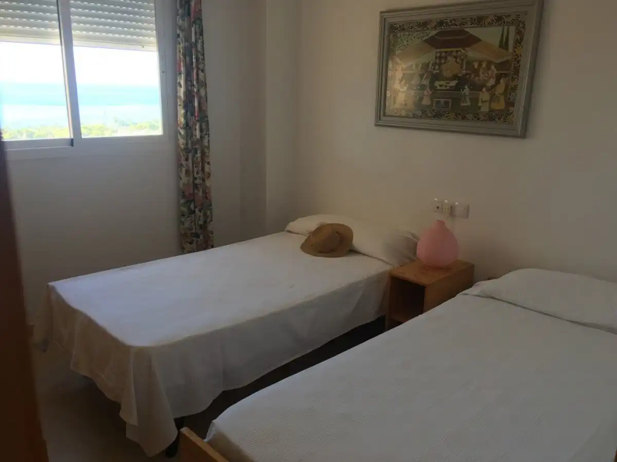 Schlafzimmer von Wohnung zum Verkauf in Cartagena mit Klimaanlage, Terrasse und Gemeinschaftspool