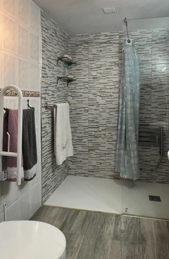 Baño de Finca rústica en venta en Baños de Rioja con Calefacción, Jardín privado y Terraza