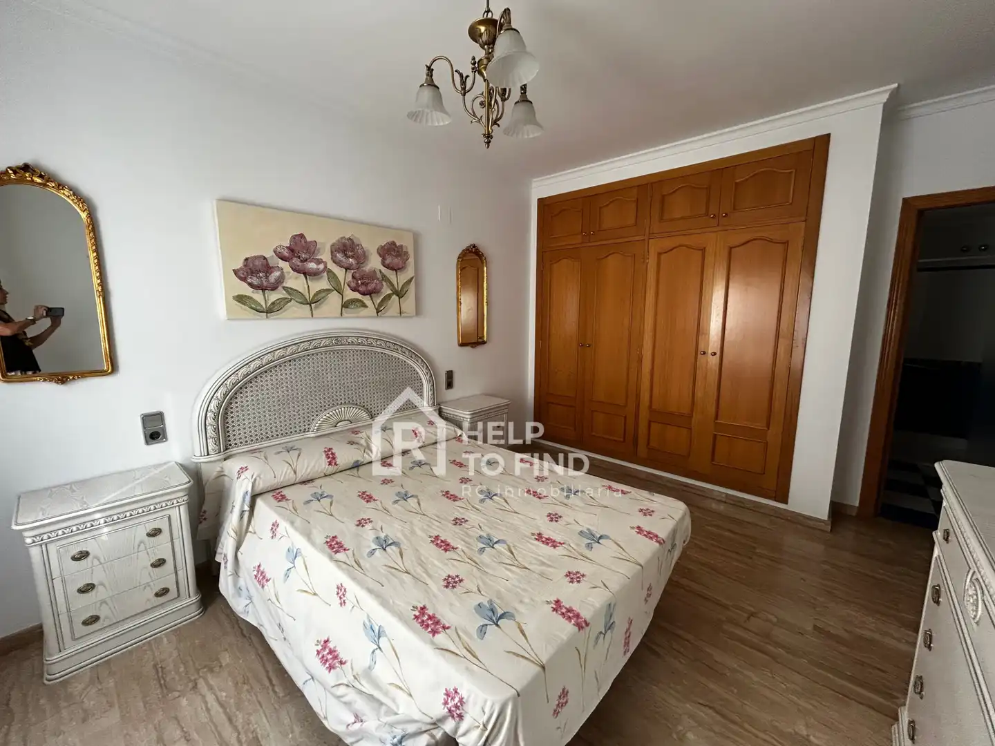 Bedroom of Flat for sale in Gandia  with Air Conditioner, Heating and Furnished