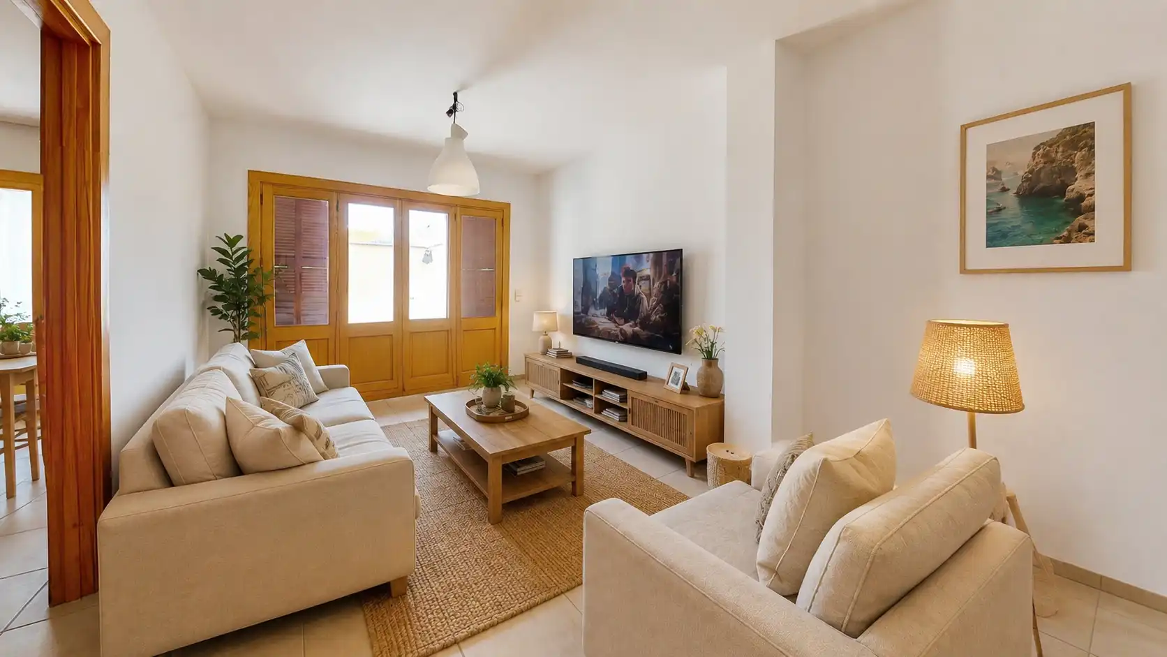 Living room of Duplexes for sale in Manacor  with Terrace and Storage room