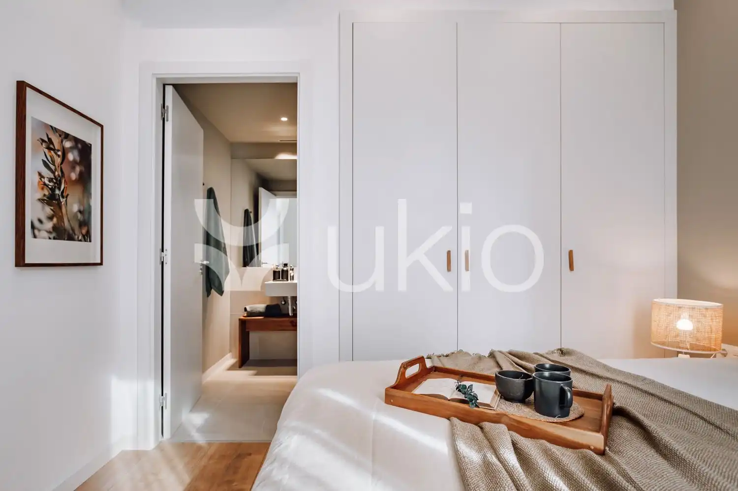 Habitación de Apartamento de alquiler en Barcelona con Aire acondicionado, Calefacción y Amueblado