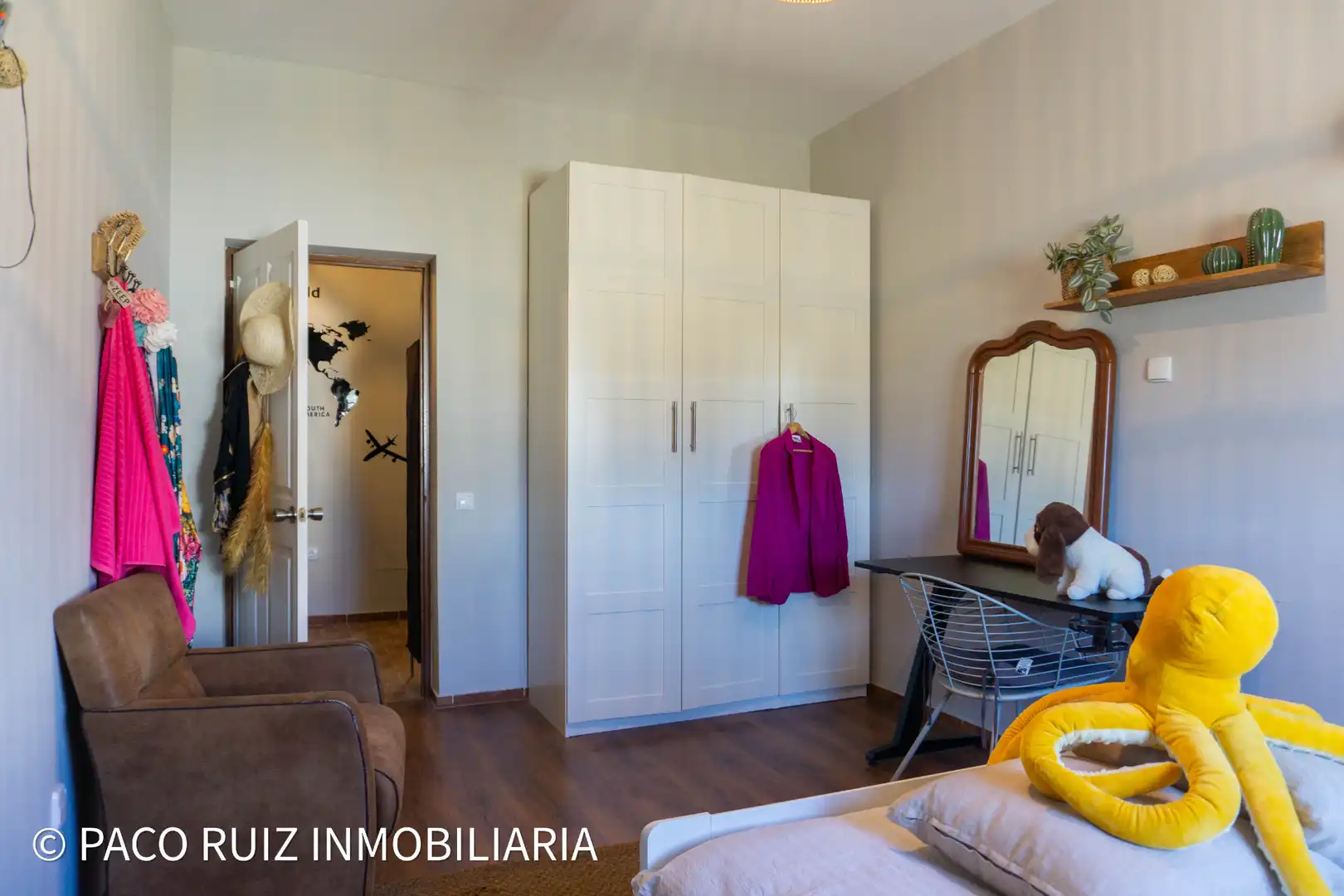 Habitación de Finca rústica en venta en Tabernas con Aire acondicionado, Jardín privado y Terraza