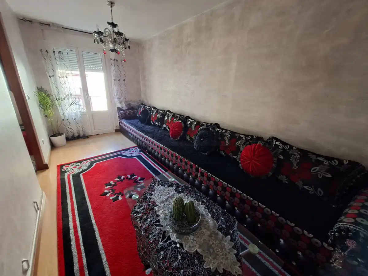 Sala de estar de Apartamento en venta en Vitoria - Gasteiz con Calefacción, Parquet y Trastero