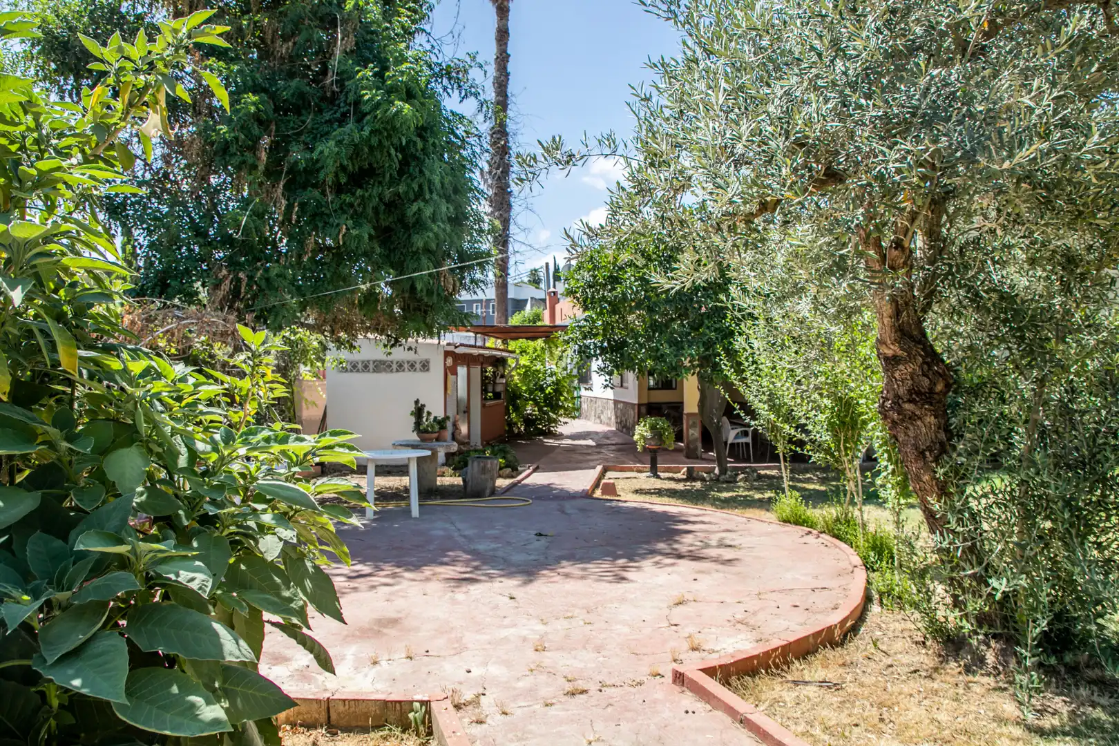Jardín de Casa o chalet en venta en Castilleja de la Cuesta con Aire acondicionado, Calefacción y Jardín privado
