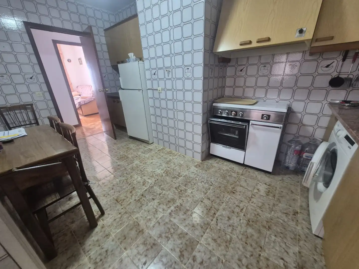 Küche von Wohnung zum Verkauf in Ávila mit Heizung, Terrasse und Abstellraum