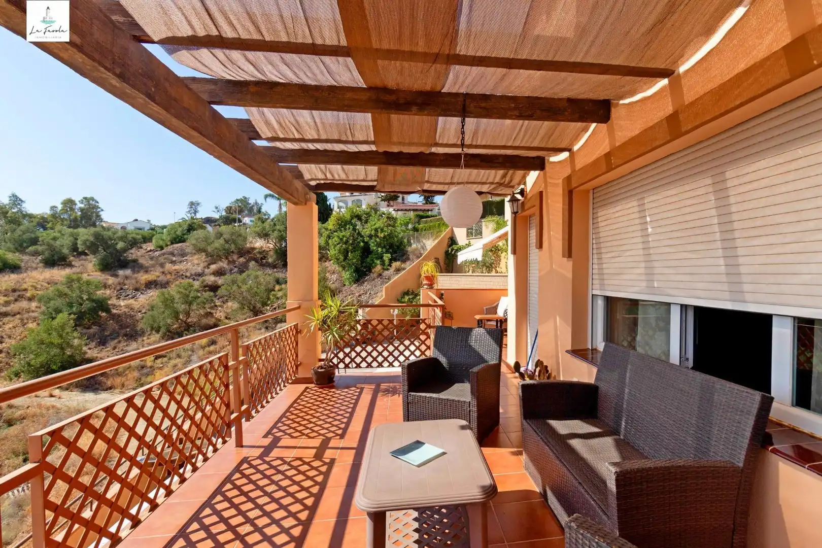 Terraza de Casa o chalet en venta en Málaga con Aire acondicionado, Jardín privado y Terraza