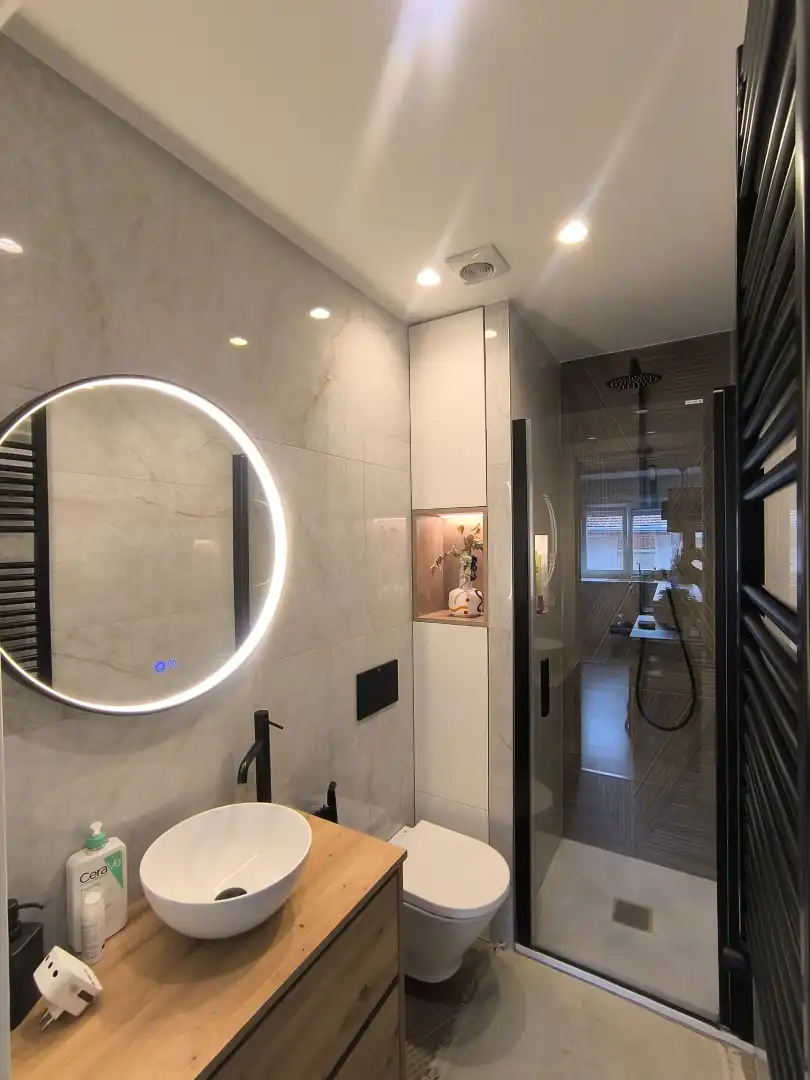 Baño de Piso en venta en Santurtzi  con Calefacción, Parquet y Amueblado