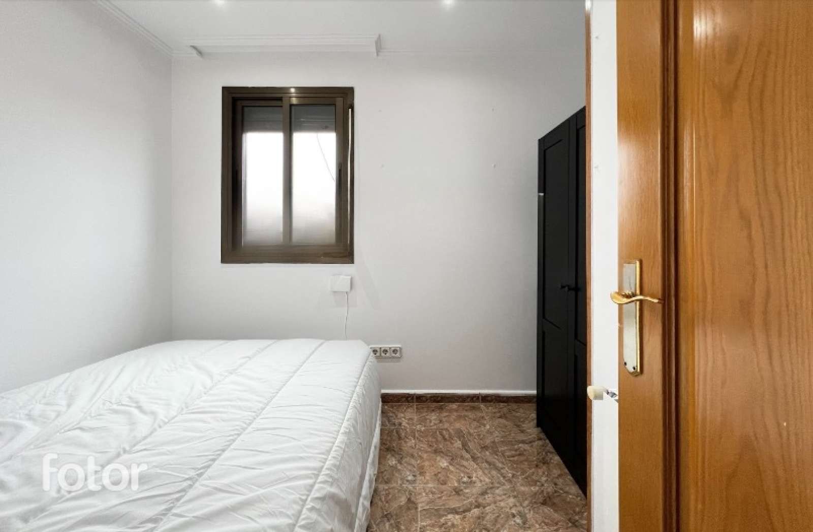 Bedroom of Flat to share in Badalona  with Air Conditioner, Heating and Terrace