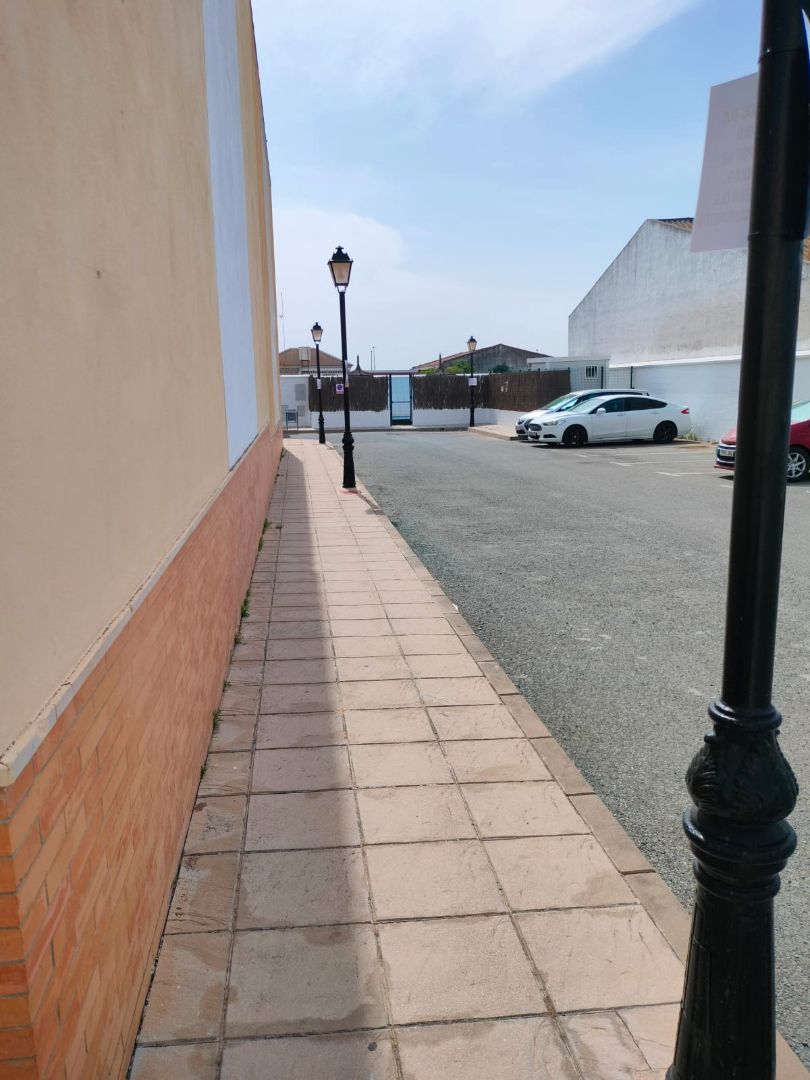 Exterior view of Single-family semi-detached for sale in Aznalcázar  with Air Conditioner, Furnished and Balcony