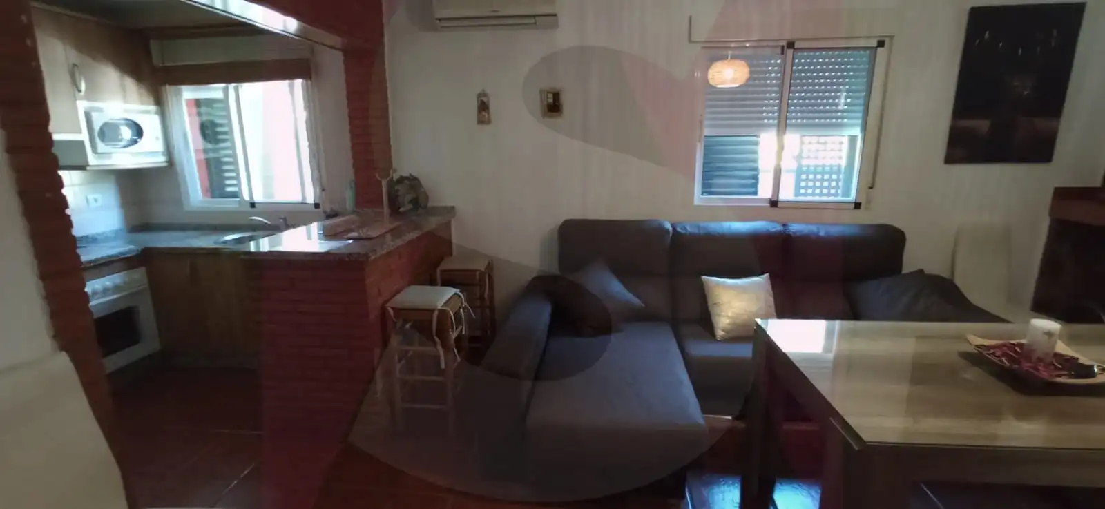 Sala de estar de Casa o chalet en venta en Badajoz con Aire acondicionado, Calefacción y Jardín privado