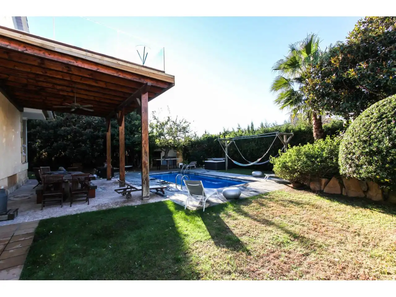 Jardín de Casa o chalet en venta en Lloret de Mar con Aire acondicionado, Calefacción y Jardín privado