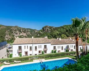 Exterior view of Single-family semi-detached to rent in Benahavís  with Air Conditioner and Balcony